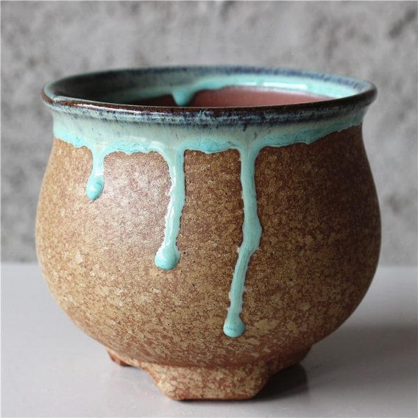 vasi da fiori in ceramica retrò larghi per balconi domestici 4